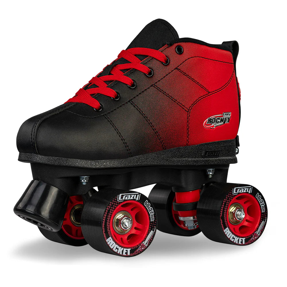 Crazy Skates Rocket Jr. Children's Roller Skates, Size Adjustable