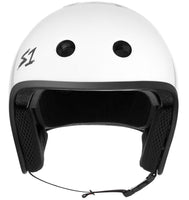 S-One Helmet Retro Lifer White Gloss