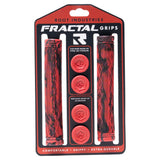 Root Industries FRACTAL Grips - Red/Black