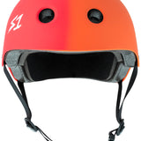 S-One Helmet Lifer Red Orange Fade Matte