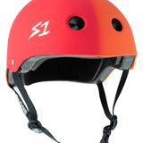 S-One Helmet Lifer Red Orange Fade Matte