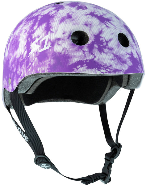 S-One Helmet Lifer Purple Tie Dye Matte