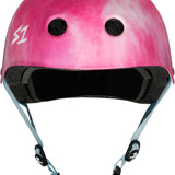 S-One Helmet Lifer Girl Is Not A 4 Letter Word Purple Pink Water Colour