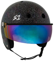 S-One E-Bike Helmet Retro Lifer Black Gloss Glitter