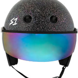 S-One E-Bike Helmet Retro Lifer Black Gloss Glitter
