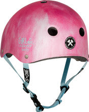 S-One Helmet Lifer Girl Is Not A 4 Letter Word Purple Pink Water Colour