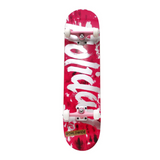 Holiday Complete Skateboard Tie Dye Pink & Silver 7.5 inch Popsicle