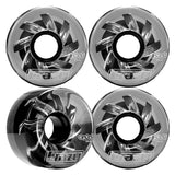 Crazy Skates | Wheel Candy Roller Skate Wheels | Black | Cola