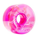 Crazy Skates | Wheel Candy Roller Skate Wheels | Strawberry | Pink