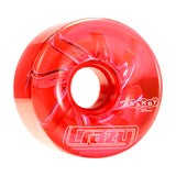 Crazy Skates | Wheel Candy Roller Skate Wheels | Cherry | Red