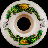 Powell Peralta Dragon Formula Skateboard Wheels 54mm x 34mm, 93A