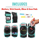 Triple 8 Wipeout Dry Erase Tri Pack - Zest