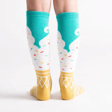 Sock it to me Ice Cream Junior Knee High Socks