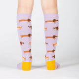 Sock it to me Hot Dogs Youth Knee High Socks
