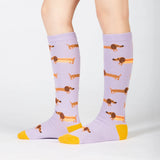 Sock it to me Hot Dogs Youth Knee High Socks