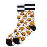American Socks Mid High Burger Mania