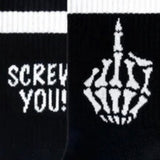 American Socks Mid High Screw You