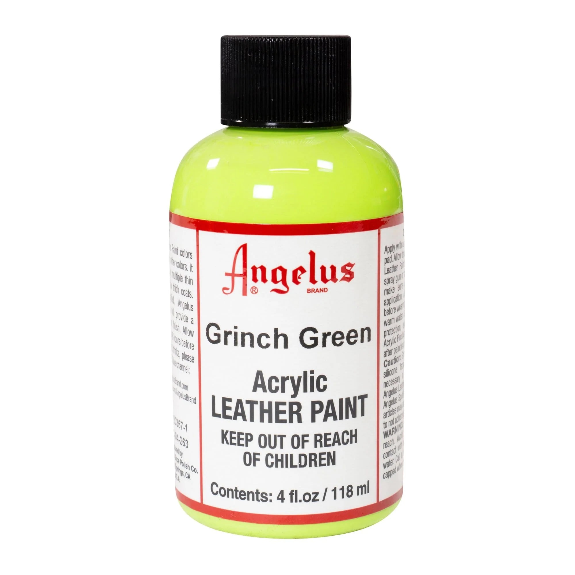 Angelus Acrylic Leather Paint 118ml Bottle