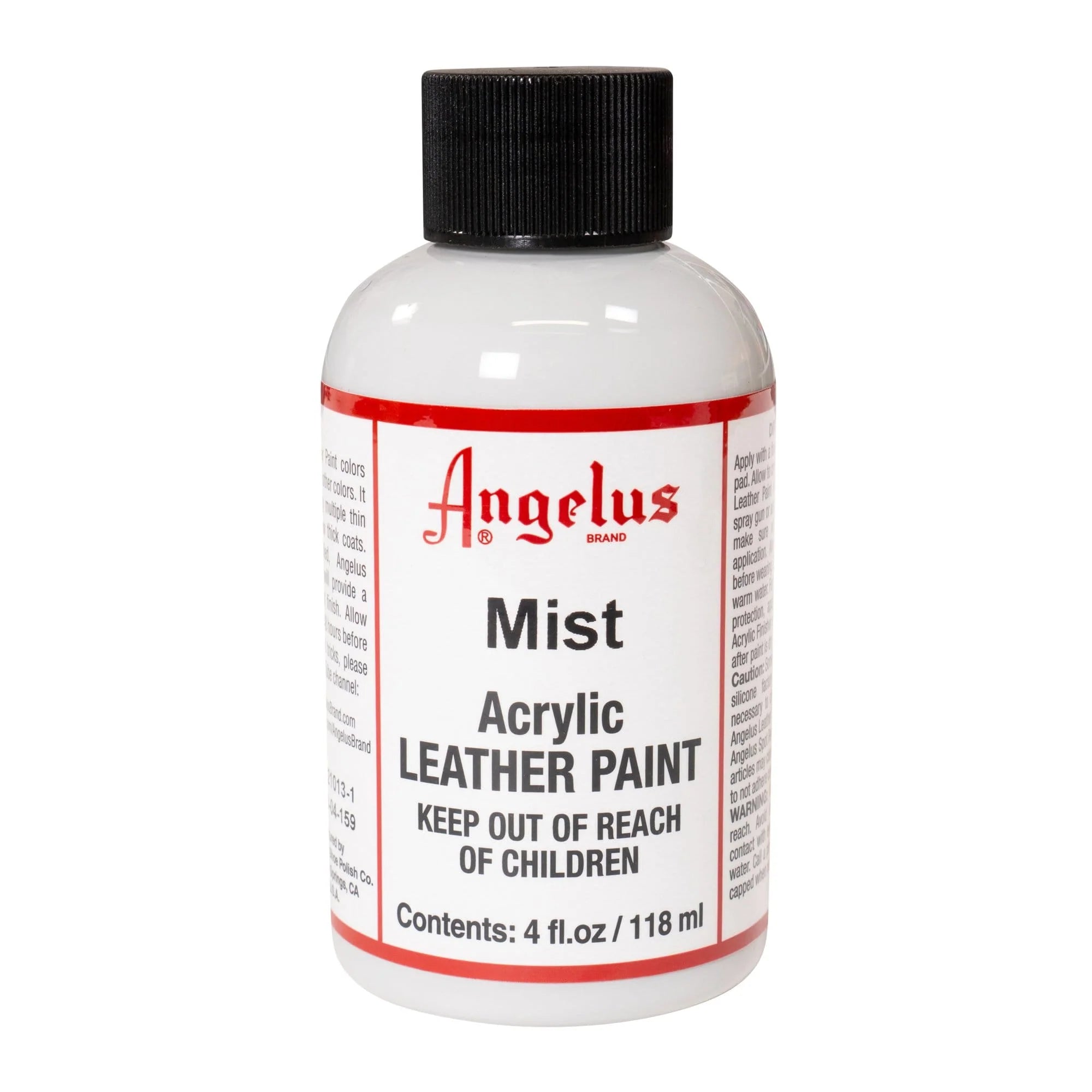 Angelus Acrylic Leather Paint 118ml Bottle