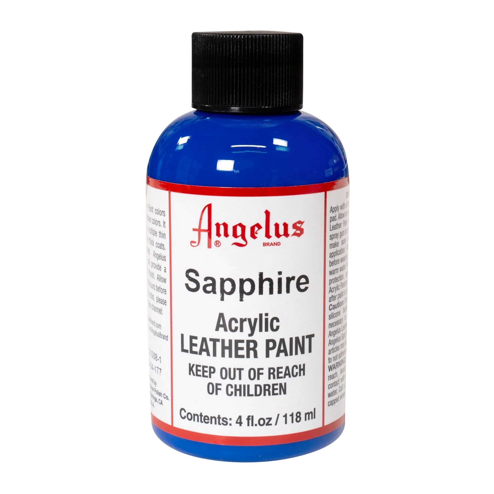 Angelus Acrylic Leather Paint 118ml Bottle