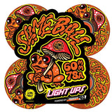 Slime Balls Frog Trips Light Ups OG 78a 60mm Skateboard Wheels - Slime Red Glitter