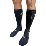 FP Painkiller shin and ankle guard crew socks Slate Grey