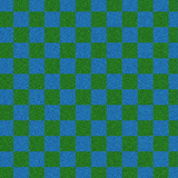Fruity Griptape - Green/Blue Checkers