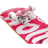 Holiday Complete Skateboard Tie Dye Pink & Silver 7.5 inch Popsicle