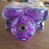 Crazy Skates illumin8 Light-Up Roller Skate Wheels 8-pack