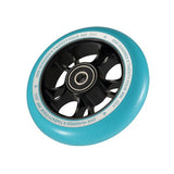 Envy 100mm Wheel - Black/Teal
