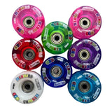 RAINBOW Crazy Skates illumin8 Light-Up Roller Skate Wheels 8-pack