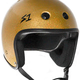 S-One Helmet Retro Lifer Gold Gloss Glitter