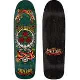 Dressen Rose Crew Three Shaped 9.31in x 32.36in Santa Cruz Deck
