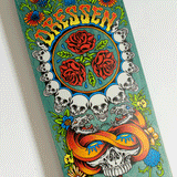 Dressen Rose Crew Three Shaped 9.31in x 32.36in Santa Cruz Deck