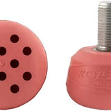 Roll Line Metric Toe Stops - Pink