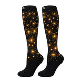 Diamond Black and Gold Socks from Crazy Skates