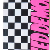 Speed Demons Complete Black/Pink Checkers 7.75"