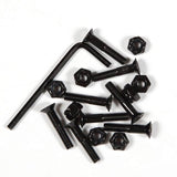 Trinity Skateboard Bolts 7/8" Black Pack of 8