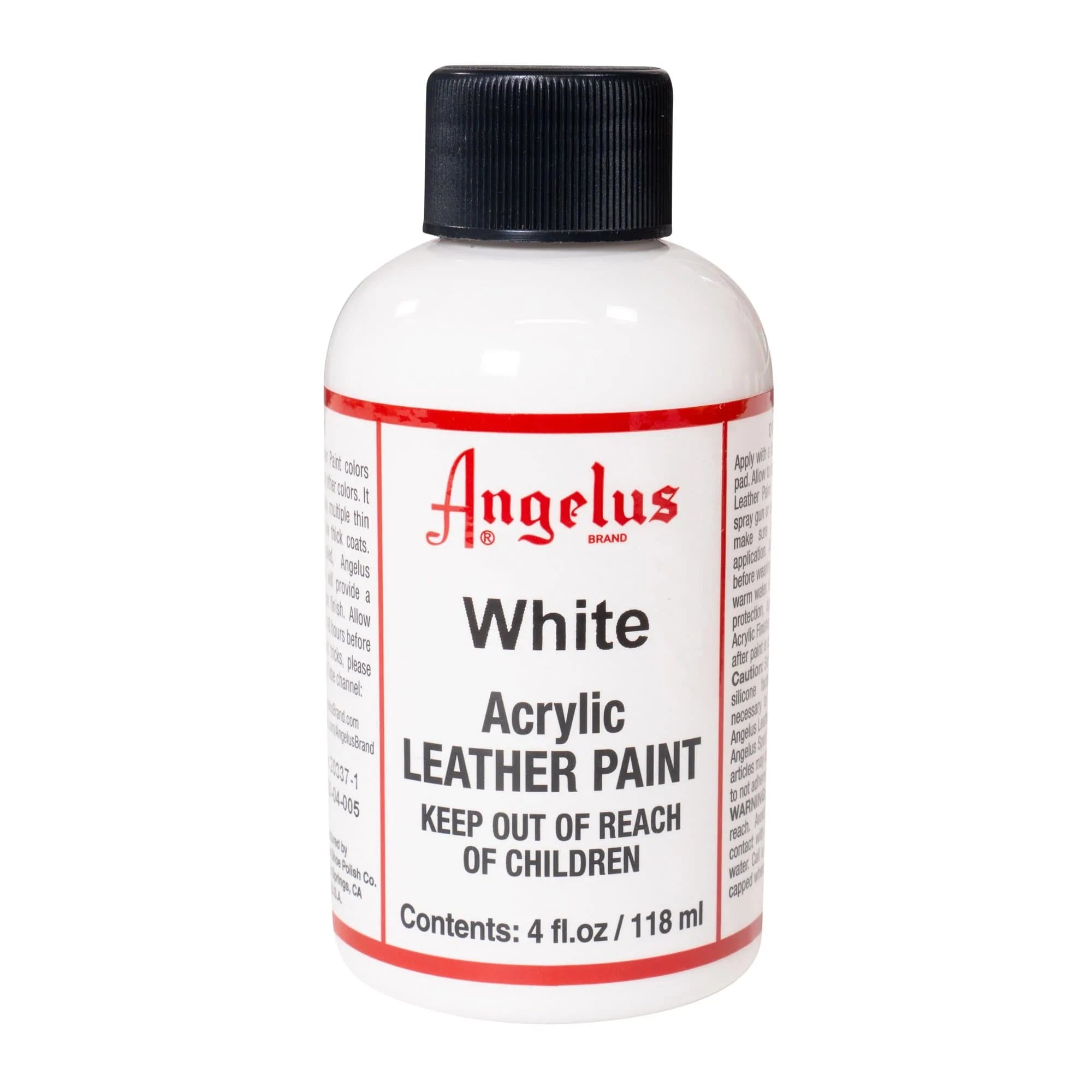 Angelus Acrylic Leather Paint 118ml Bottle