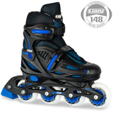 Crazy Skates 148 Beginners Inline Skates SIZE ADJUSTABLE
