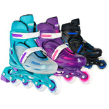 Crazy Skates 148 Beginners Inline Skates SIZE ADJUSTABLE