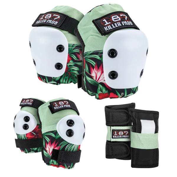 187 Killer Pads Six Pack Complete Pad Set Adult Hibiscus