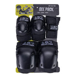 187 Six Pack Pads - JR - Black