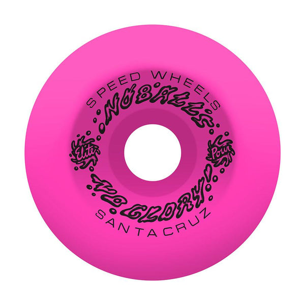 Santa Cruz Slime Ball Scudwads Vomits Skateboard Wheels Neon Pink 60/95a Pack of 4