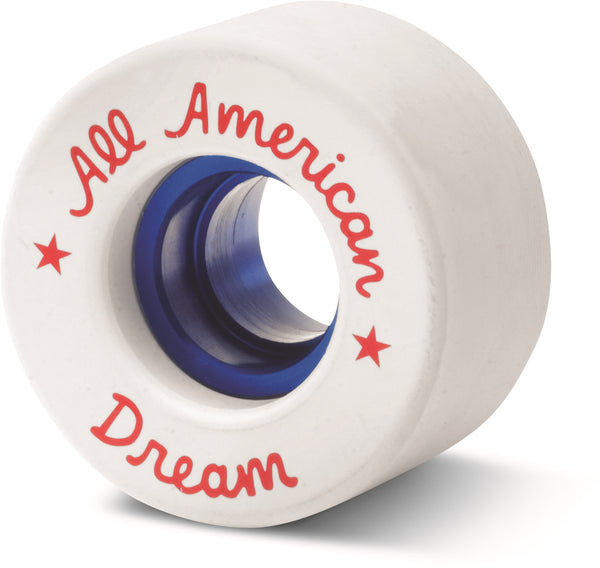 Sure Grip All American Dream Rollerskate Wheels White pack of 8
