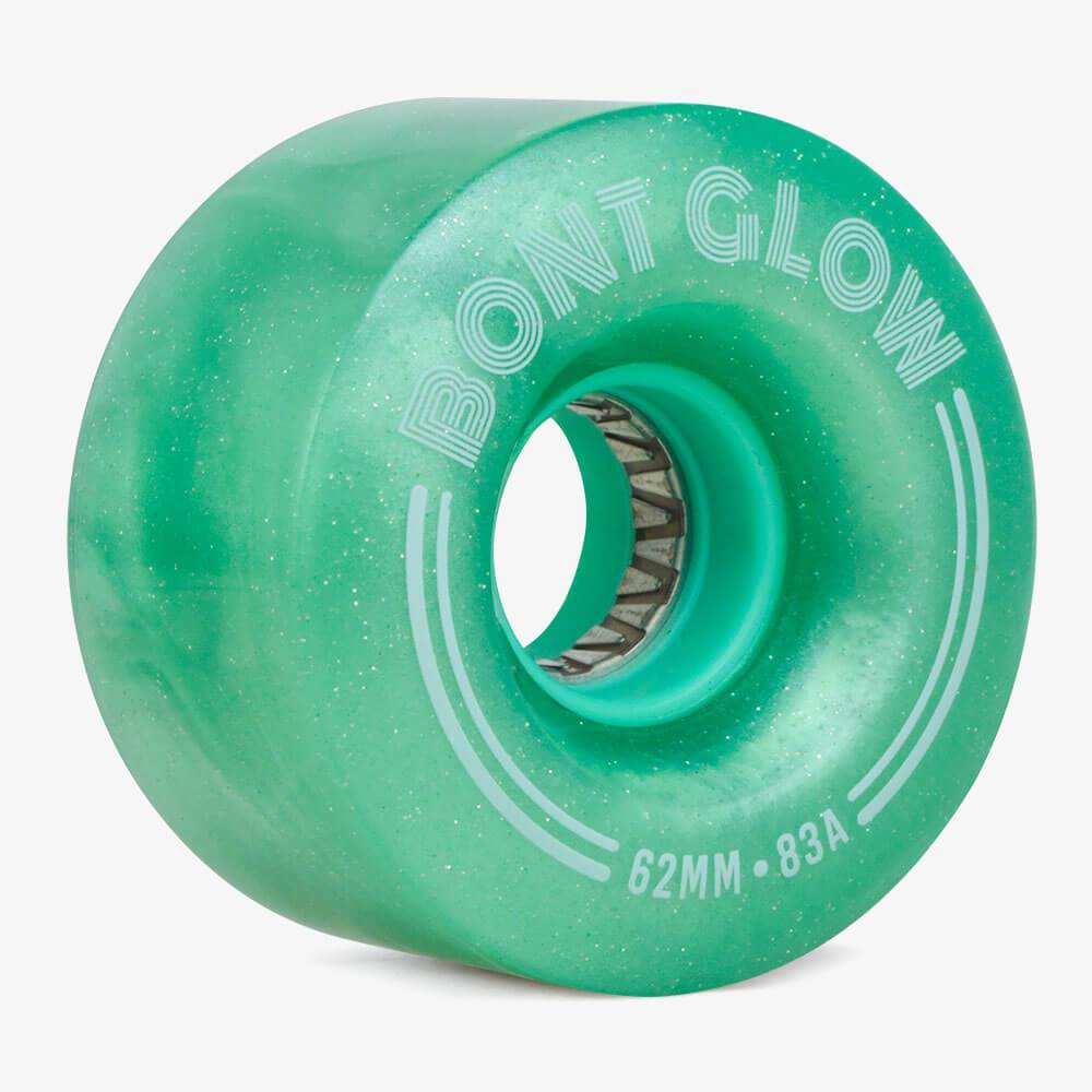 Bont Glow Light Up LED Rollerskate Wheels Pack of 4