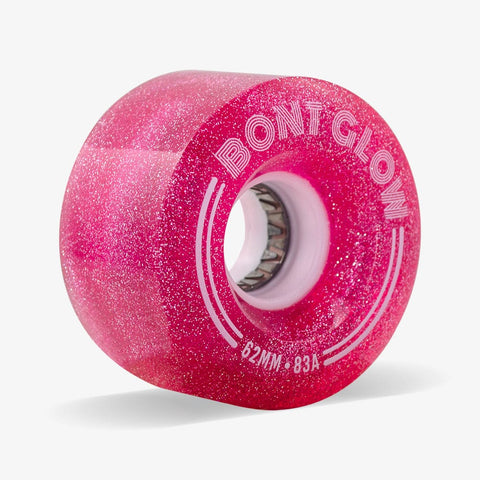Bont Glow Light Up LED Rollerskate Wheels Pack of 4