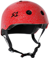 S-One Helmet Lifer Red Glitter