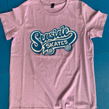 Lavender Seaside Skates Maple T-Shirt