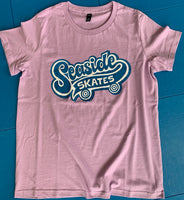 Lavender Seaside Skates Maple T-Shirt
